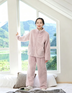Coral fleece thickened loungewear