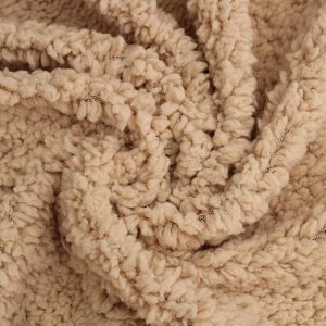 Single-sided cotton fleece weft-knitted fabric