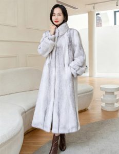 Mink fur coat