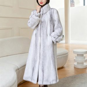 Mink fur coat