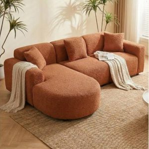 L-shaped chaise lounge